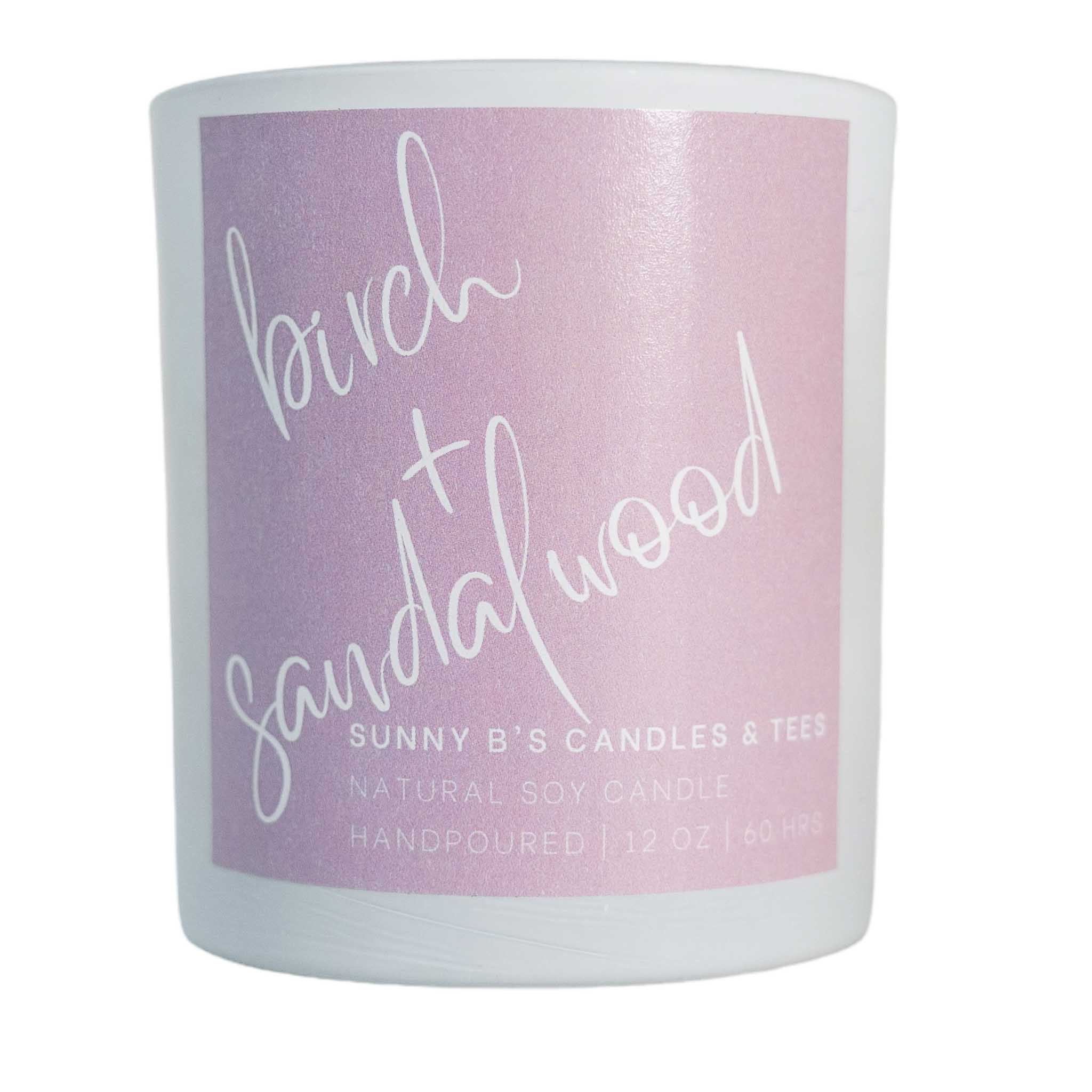Sunny B's Candle #2 Birch and Sandalwood