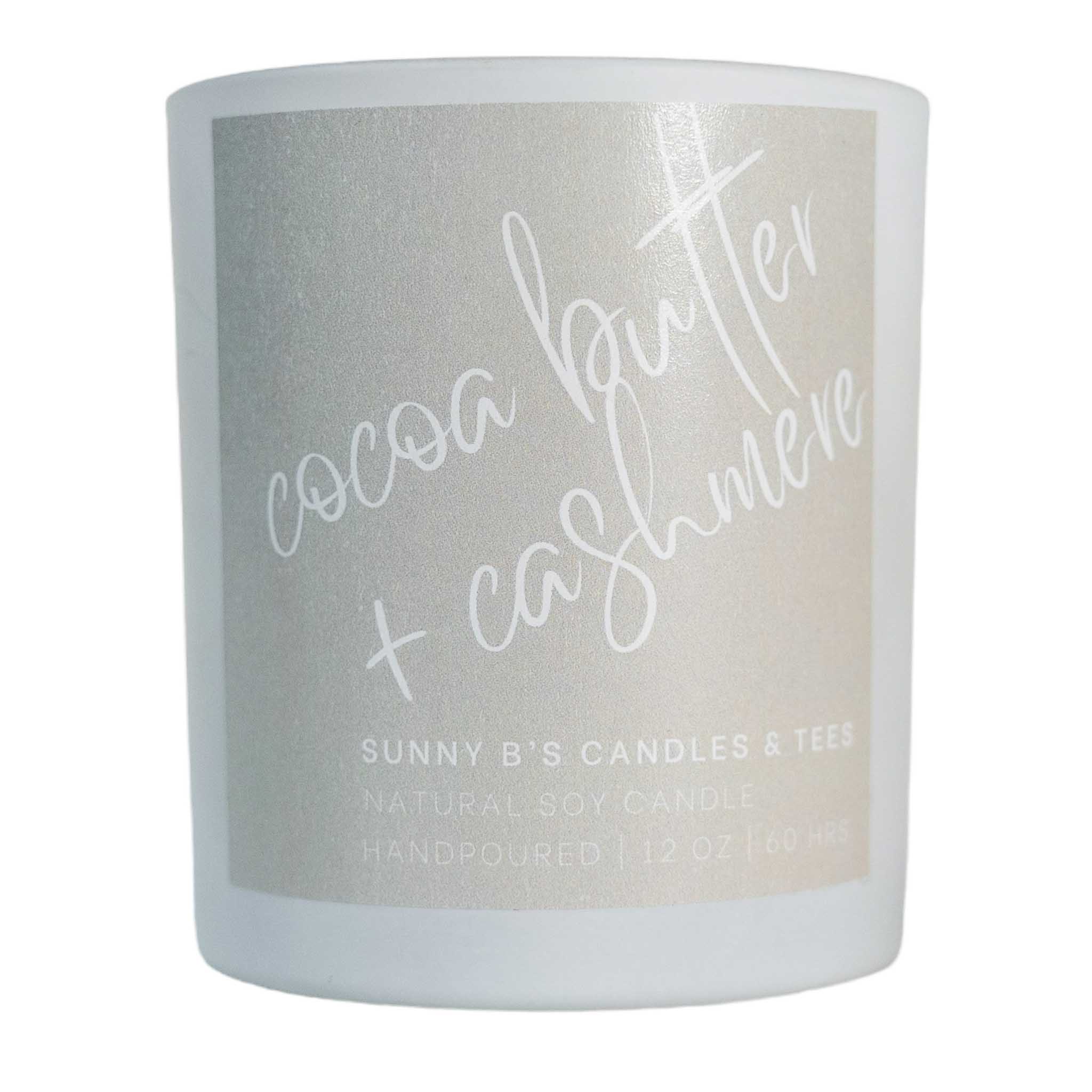Sunny B's Candle #3 Cocoa Butter & Cashmere