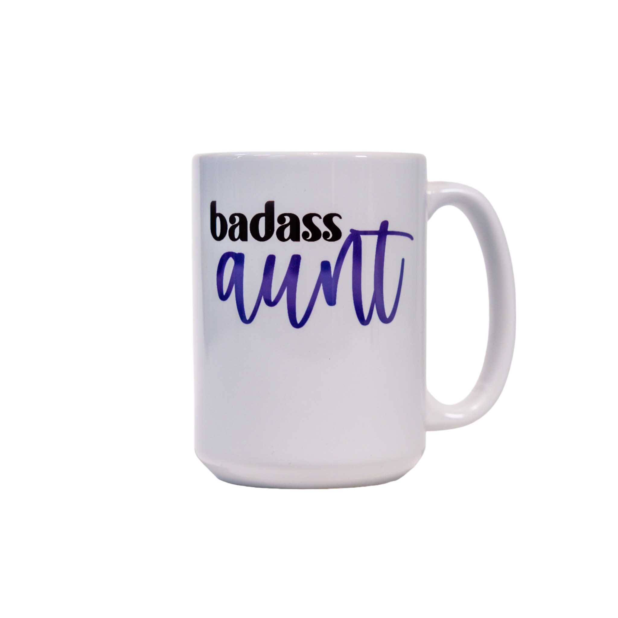 Large Mug - Badass Aunt
