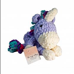 Crochet Animal #1 Purple Unicorn-