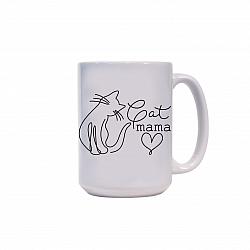Large Mug - Cat Mama-